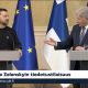 Ukrainan presidentti Volodymyr Zelenskyi vierailee Suomessa